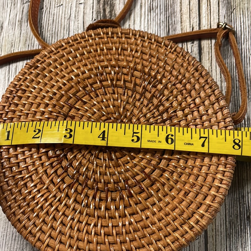 Boho Rattan Bag - Picture 3 of 4